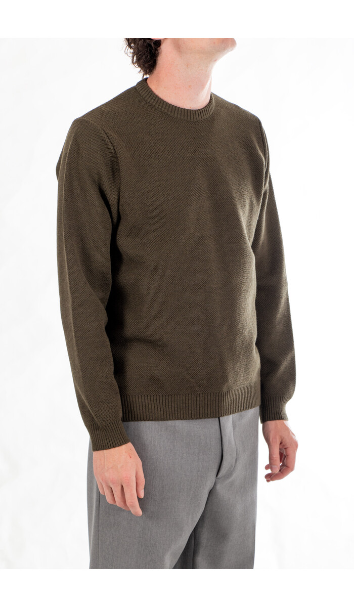 Nitto Nitto Sweater / Youri Col / Khaki Nitto Nitto Sweater / Youri Col / Khaki
