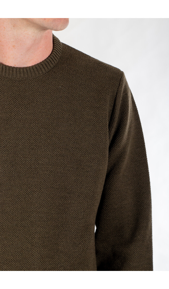 Nitto Nitto Sweater / Youri Col / Khaki Nitto Nitto Sweater / Youri Col / Khaki