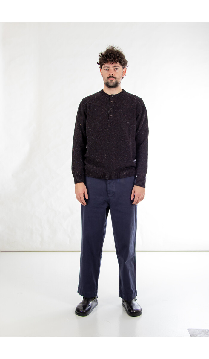 Casa Isaac Casa Isaac Sweater / Henley / Brown