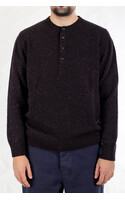 Casa Isaac Sweater / Henley / Brown