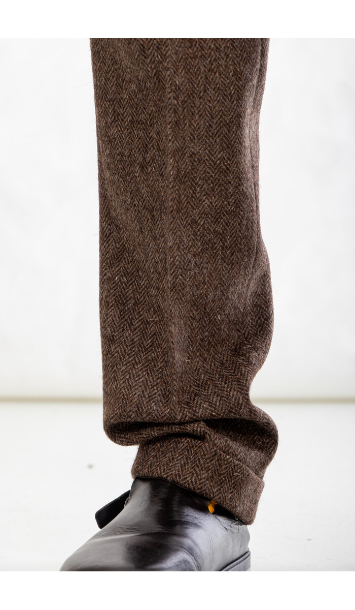 British House British House Broek / Winston / Bruine Visgraat