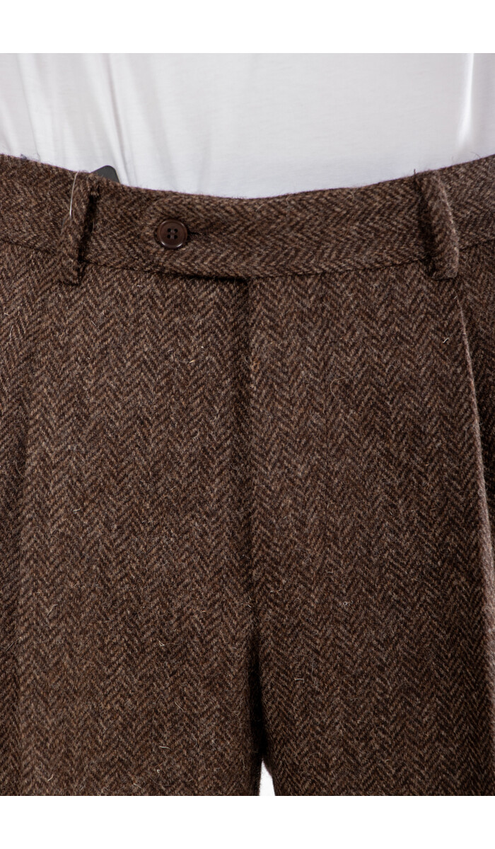British House British House Broek / Winston / Bruine Visgraat