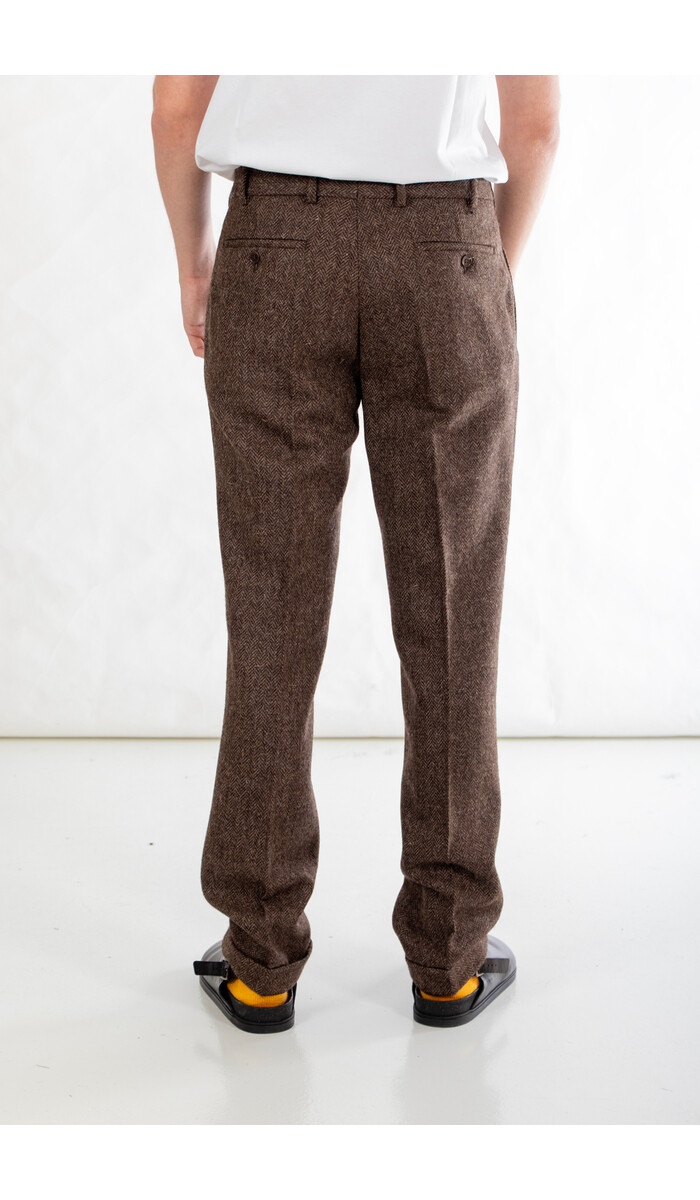 British House British House Broek / Winston / Bruine Visgraat
