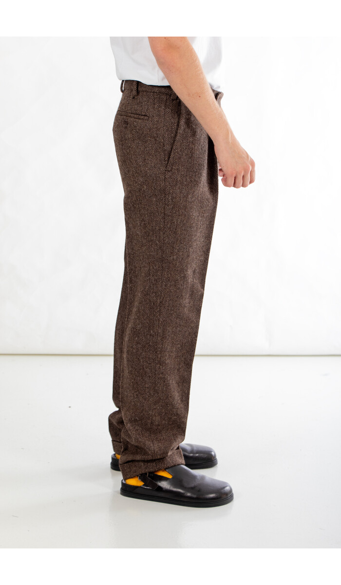 British House British House Broek / Winston / Bruine Visgraat