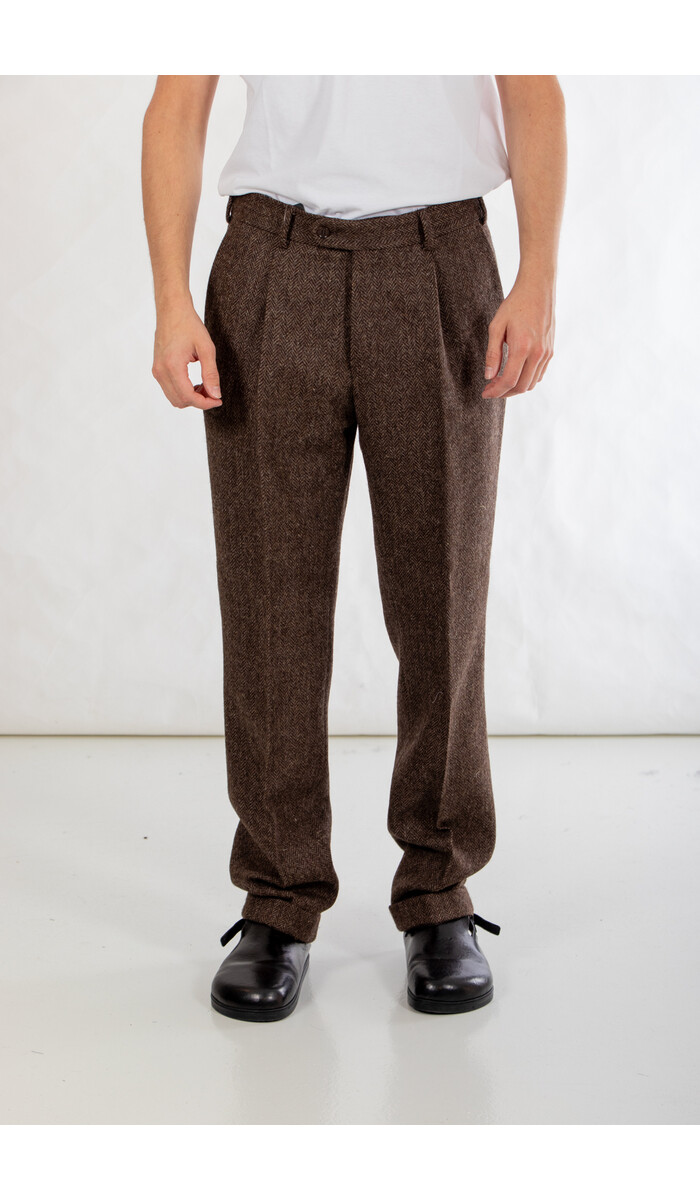 British House British House Broek / Winston / Bruine Visgraat