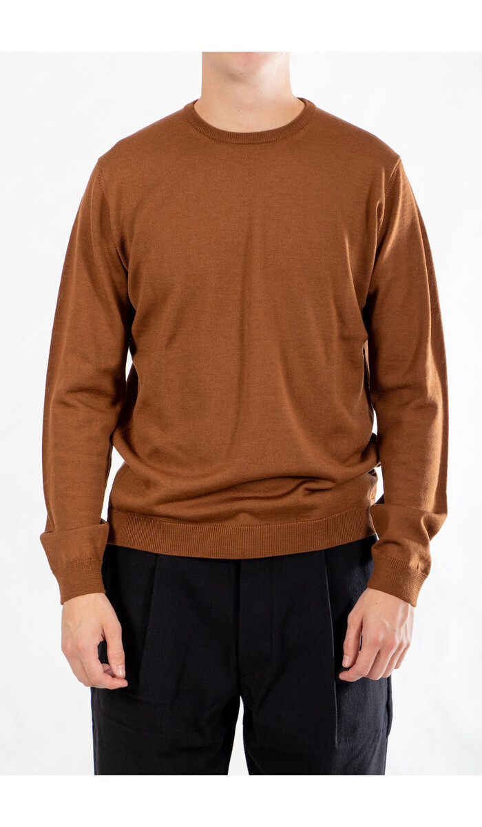 Roberto Collina Roberto Collina Trui / 263MYB01001 / Tabak Roberto Collina Roberto Collina Trui / 263MYB01001 / Tabak