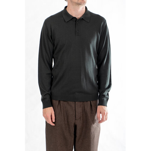 Roberto Collina Roberto Collina Polo / 263MYB01004 / Bosgroen