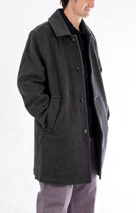 Parages Parages Jas / Orson Overcoat / Bruingrijs Parages Parages Jas / Orson Overcoat / Bruingrijs