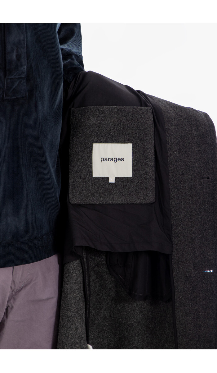 Parages Parages Jas / Orson Overcoat / Bruingrijs