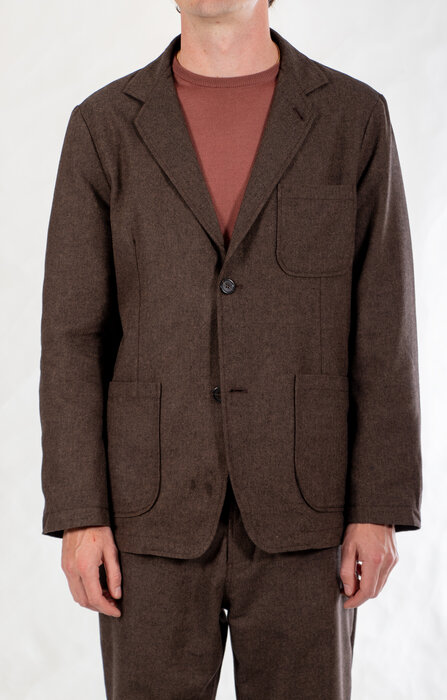 Universal Works Universal Works Colbert / Two Button Jacket / Houtnerf Universal Works Universal Works Colbert / Two Button Jacket / Houtnerf
