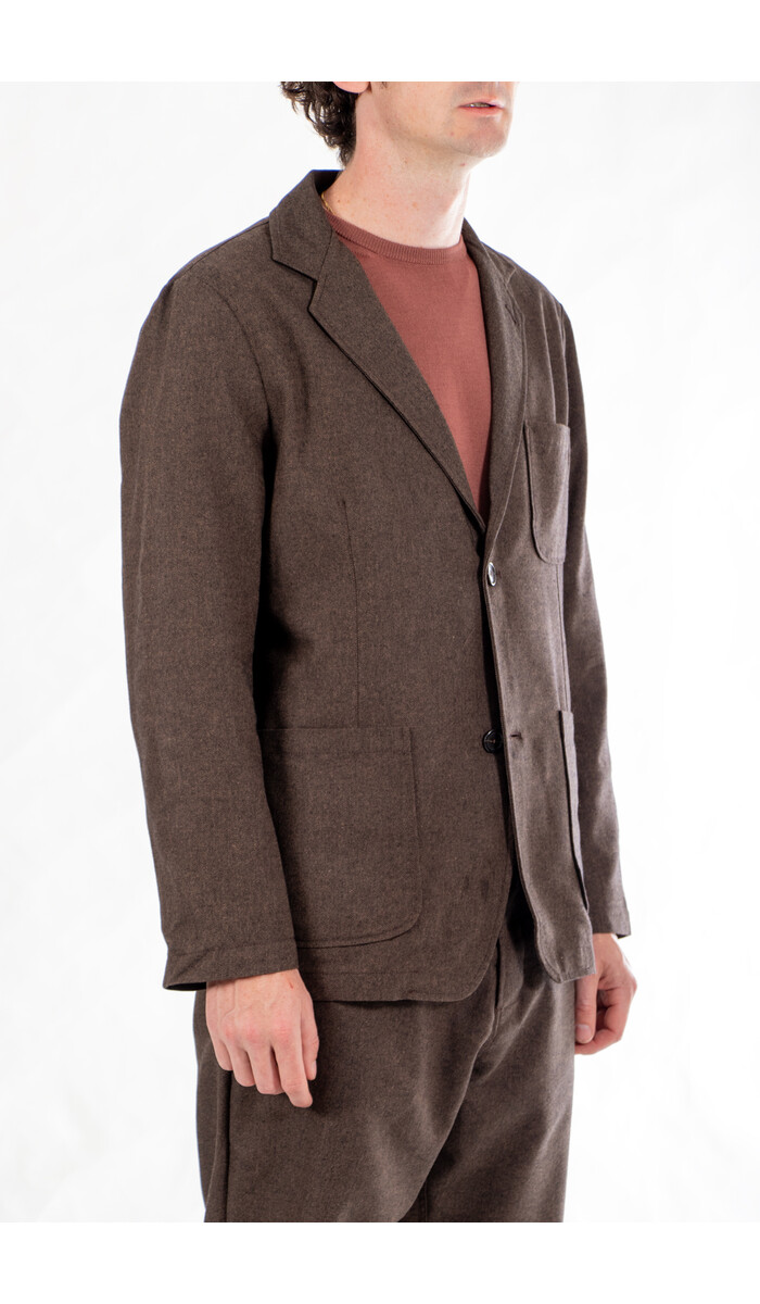 Universal Works Universal Works Colbert / Two Button Jacket / Houtnerf Universal Works Universal Works Colbert / Two Button Jacket / Houtnerf