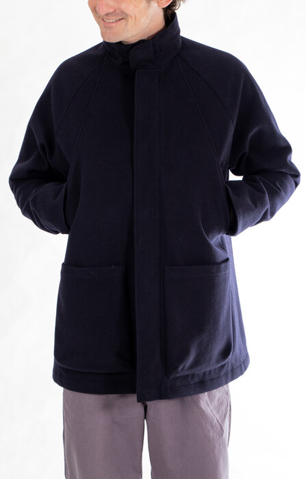 Palto Palto Jacke / Rigatino Felt / Navy Palto Palto Jacke / Rigatino Felt / Navy