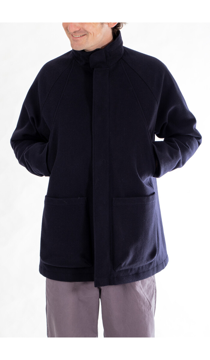 Palto Palto Jas / Rigatino Felt / Navy