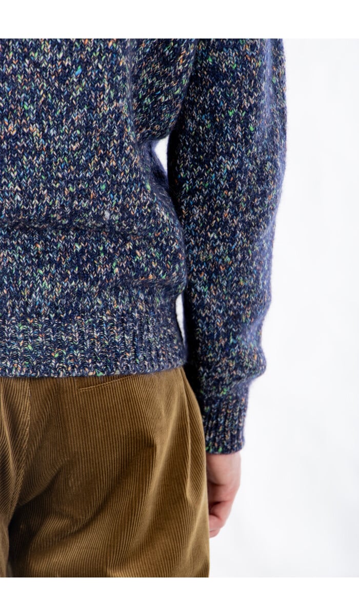 Scaglione Scaglione Pullover / URW140 / Navy Mouline Scaglione Scaglione Pullover / URW140 / Navy Mouline