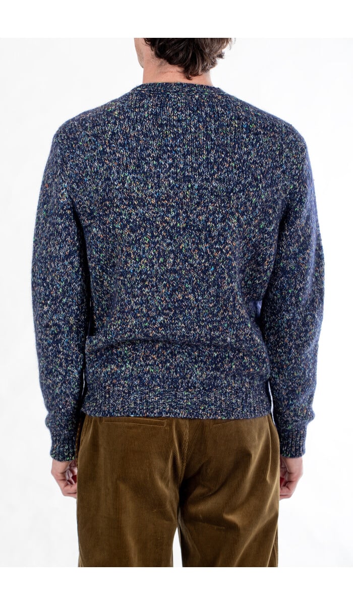 Scaglione Scaglione Pullover / URW140 / Navy Mouline Scaglione Scaglione Pullover / URW140 / Navy Mouline