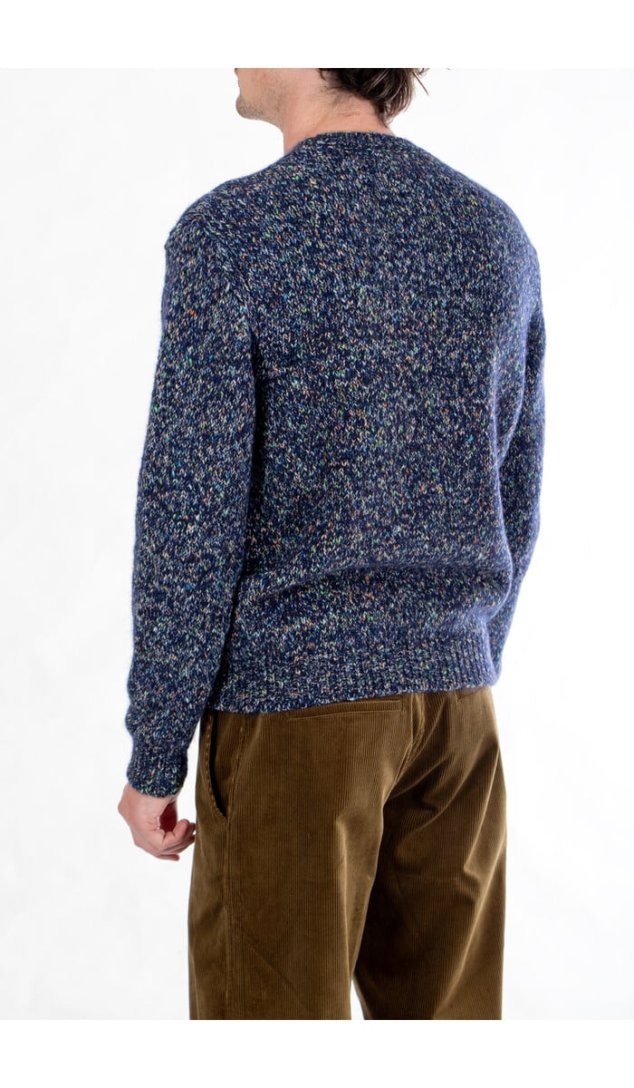 Scaglione Scaglione Pullover / URW140 / Navy Mouline Scaglione Scaglione Pullover / URW140 / Navy Mouline