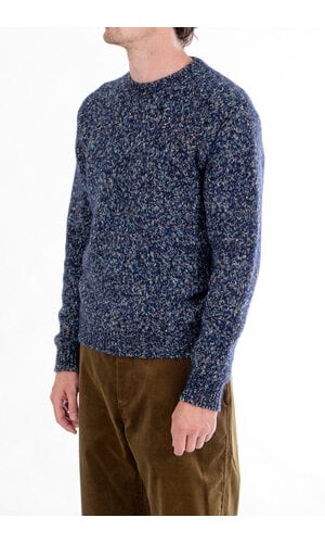 Scaglione Scaglione Pullover / URW140 / Navy Mouline Scaglione Scaglione Pullover / URW140 / Navy Mouline