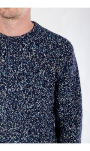 Scaglione Scaglione Pullover / URW140 / Navy Mouline Scaglione Scaglione Pullover / URW140 / Navy Mouline