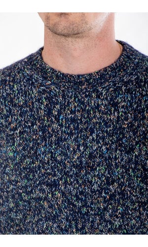 Scaglione Scaglione Pullover / URW140 / Navy Mouline Scaglione Scaglione Pullover / URW140 / Navy Mouline