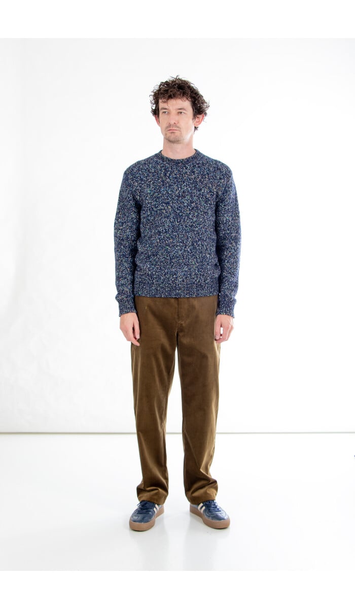 Scaglione Scaglione Pullover / URW140 / Navy Mouline Scaglione Scaglione Pullover / URW140 / Navy Mouline