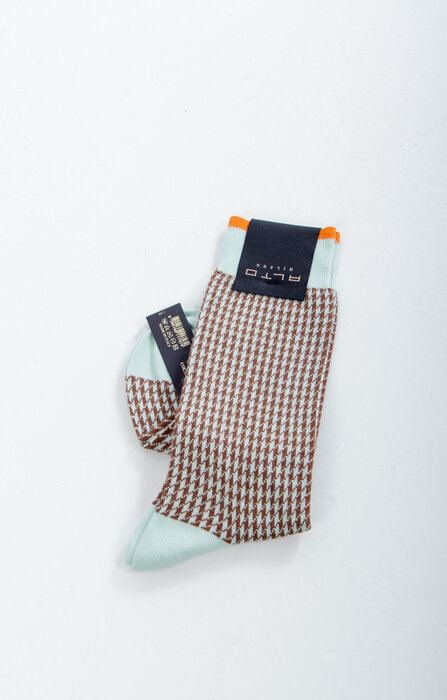 Alto Milano Alto Milano Socke / Gianni Short / Bräunlich Alto Milano Alto Milano Socke / Gianni Short / Bräunlich