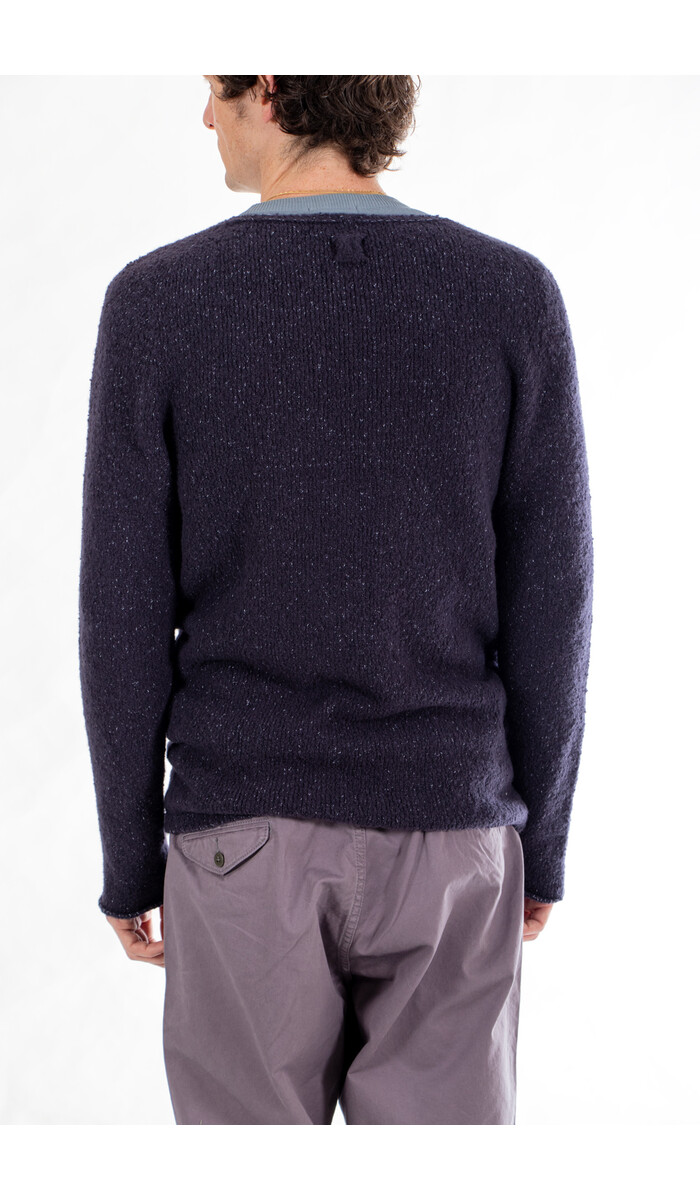 Hannes Roether Hannes Roether Trui / Sober / Indigo Hannes Roether Hannes Roether Trui / Sober / Indigo