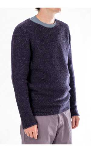 Hannes Roether Hannes Roether Trui / Sober / Indigo Hannes Roether Hannes Roether Trui / Sober / Indigo