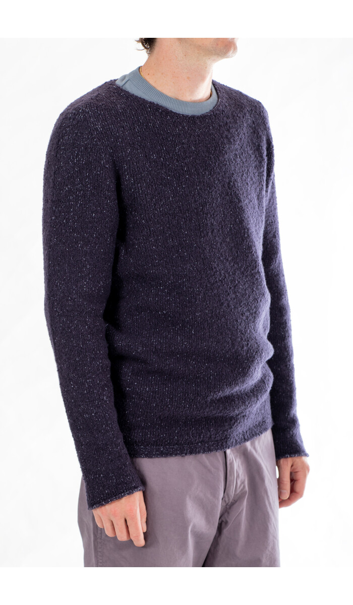 Hannes Roether Hannes Roether Trui / Sober / Indigo Hannes Roether Hannes Roether Trui / Sober / Indigo