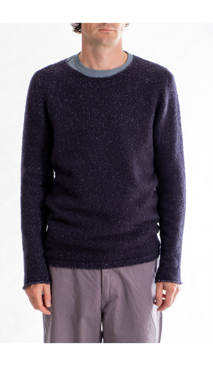 Hannes Roether Hannes Roether Trui / Sober / Indigo Hannes Roether Hannes Roether Trui / Sober / Indigo
