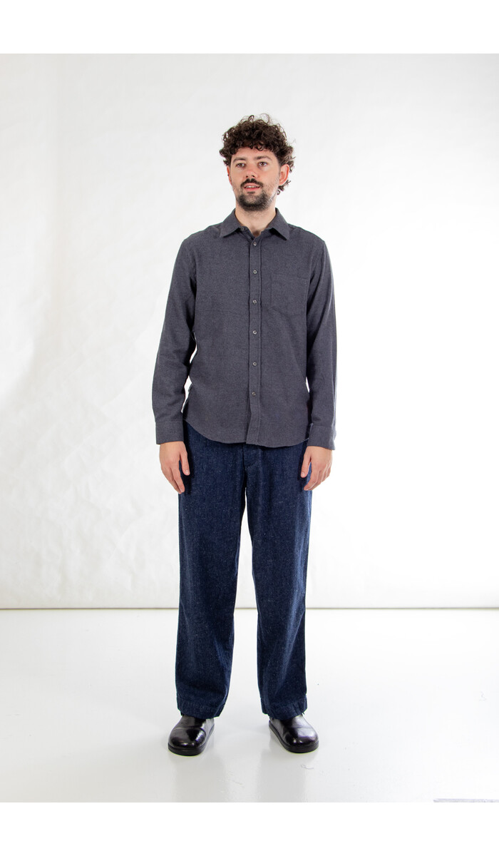 Portuguese Flannel Portuguese Flannel Overhemd / Suavis / Grijs