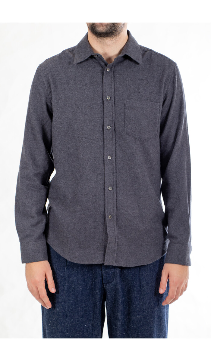 Portuguese Flannel Portuguese Flannel Overhemd / Suavis / Grijs