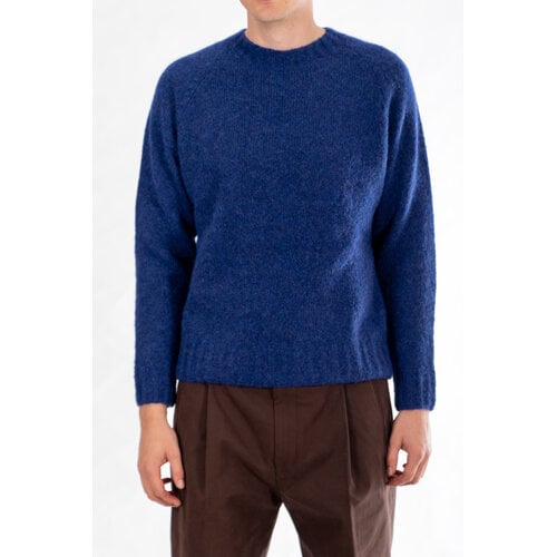 Delikatessen Delikatessen Trui / Raglan Fluffy / Cobalt