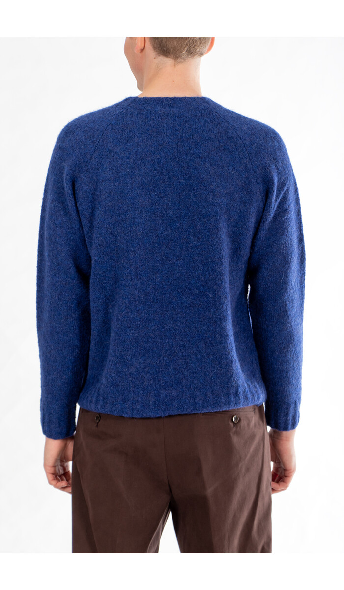 Delikatessen Delikatessen Trui / Raglan Fluffy / Cobalt