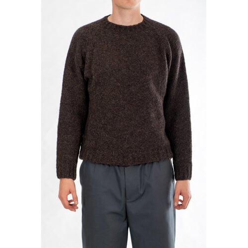 Delikatessen Delikatessen Trui / Raglan Fluffy / Donkere Choco
