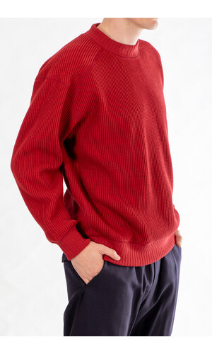 Jackman Jackman Trui / Waffle Midneck / Ketchup Jackman Jackman Trui / Waffle Midneck / Ketchup
