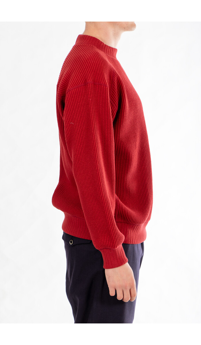 Jackman Jackman Trui / Waffle Midneck / Ketchup Jackman Jackman Trui / Waffle Midneck / Ketchup