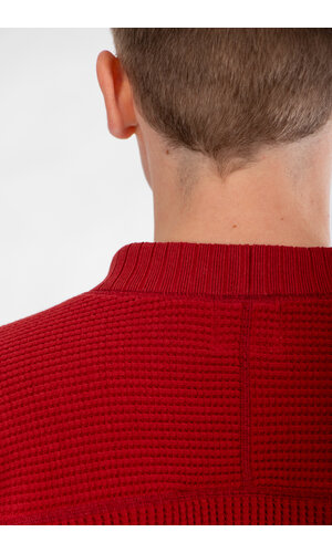 Jackman Jackman Trui / Waffle Midneck / Ketchup Jackman Jackman Trui / Waffle Midneck / Ketchup