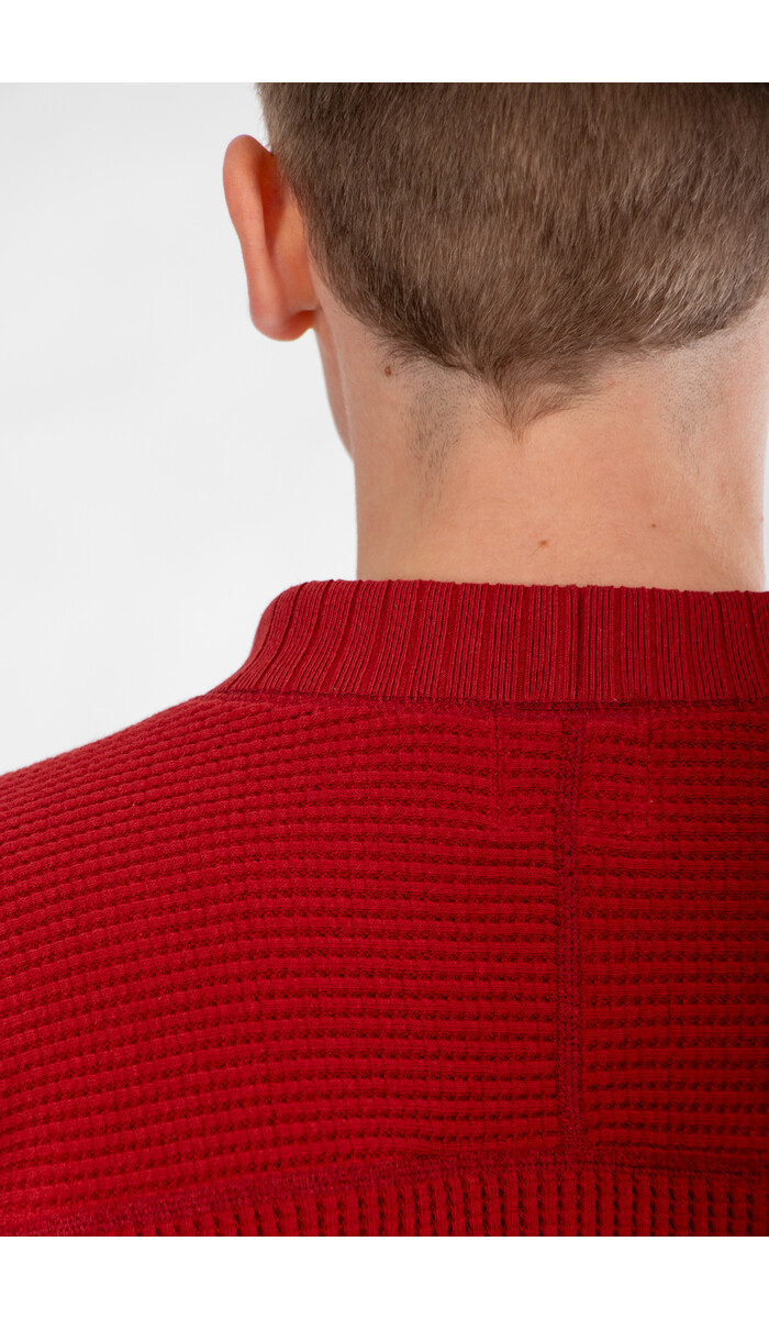 Jackman Jackman Trui / Waffle Midneck / Ketchup Jackman Jackman Trui / Waffle Midneck / Ketchup