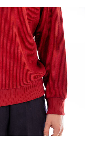 Jackman Jackman Trui / Waffle Midneck / Ketchup Jackman Jackman Trui / Waffle Midneck / Ketchup