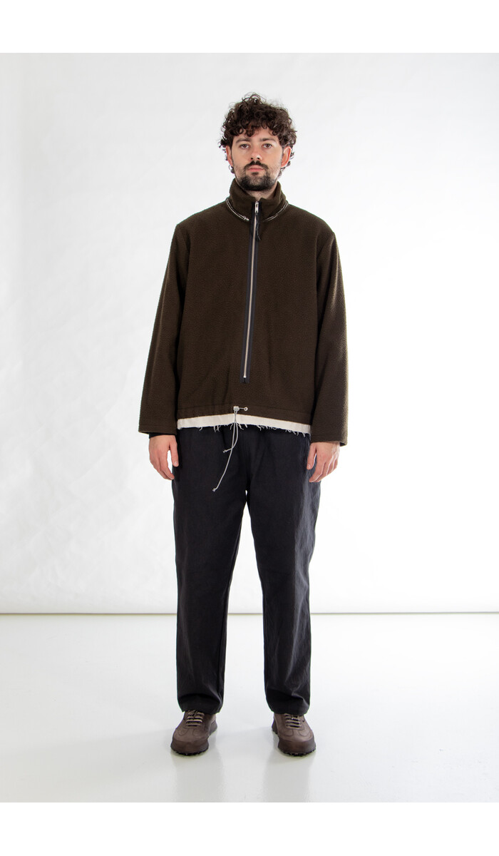 Camiel Fortgens Camiel Fortgens Trui / Fleece Anorak / Bosgroen Camiel Fortgens Camiel Fortgens Trui / Fleece Anorak / Bosgroen