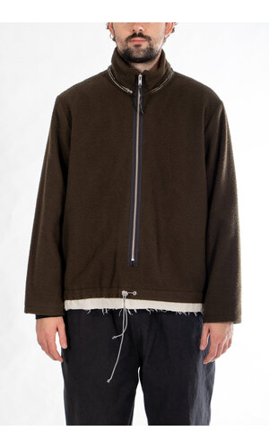 Camiel Fortgens Camiel Fortgens Trui / Fleece Anorak / Bosgroen Camiel Fortgens Camiel Fortgens Trui / Fleece Anorak / Bosgroen