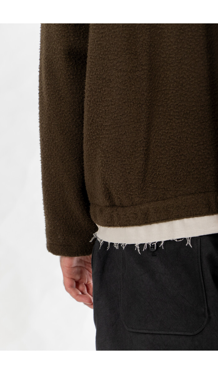Camiel Fortgens Camiel Fortgens Trui / Fleece Anorak / Bosgroen Camiel Fortgens Camiel Fortgens Trui / Fleece Anorak / Bosgroen