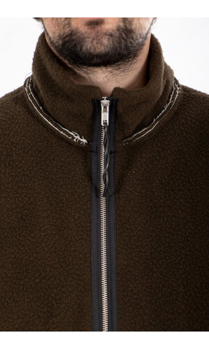 Camiel Fortgens Camiel Fortgens Trui / Fleece Anorak / Bosgroen Camiel Fortgens Camiel Fortgens Trui / Fleece Anorak / Bosgroen