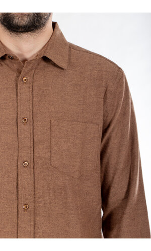 Portuguese Flannel Portuguese Flannel Overhemd / Teca / Amandel Portuguese Flannel Portuguese Flannel Overhemd / Teca / Amandel
