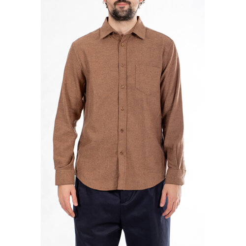 Portuguese Flannel Portuguese Flannel Overhemd / Teca / Amandel Portuguese Flannel Portuguese Flannel Overhemd / Teca / Amandel