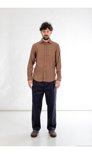 Portuguese Flannel Portuguese Flannel Overhemd / Teca / Amandel Portuguese Flannel Portuguese Flannel Overhemd / Teca / Amandel