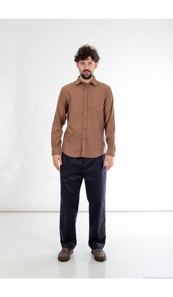 Portuguese Flannel Portuguese Flannel Overhemd / Teca / Amandel Portuguese Flannel Portuguese Flannel Overhemd / Teca / Amandel