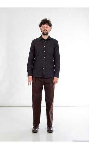Portuguese Flannel Portuguese Flannel Overhemd / Teca / Houtskool Portuguese Flannel Portuguese Flannel Overhemd / Teca / Houtskool