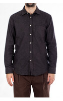 Portuguese Flannel Overhemd / Teca / Houtskool