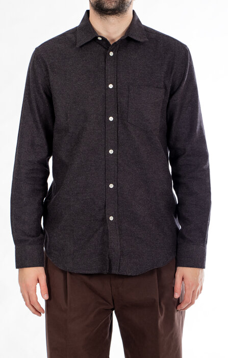 Portuguese Flannel Portuguese Flannel Overhemd / Teca / Houtskool Portuguese Flannel Portuguese Flannel Overhemd / Teca / Houtskool